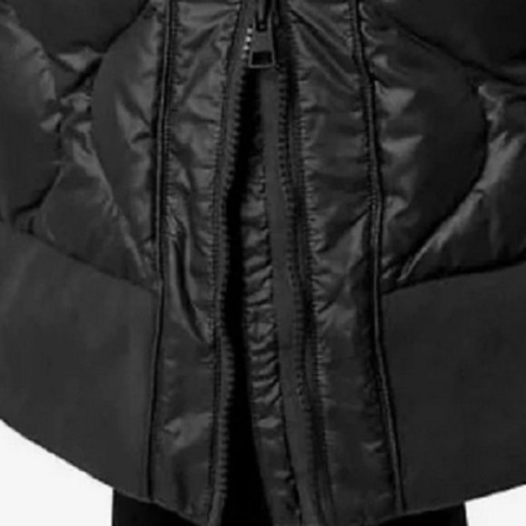 Mondetta Quilted Hooded Down Parka Black NWT - Picture 4 of 4